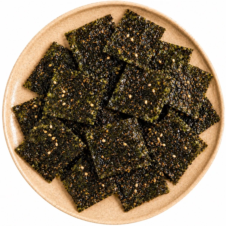 Koreańskie Nori Snack Przekąska Chrupiące Wodorosty Prażone TERIYAKI 4,5g ASIA KITCHEN