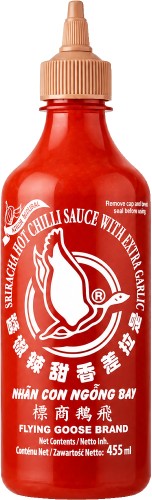 Sos Chilli Sriracha Ostry z Czosnkiem Smak Czosnkowy i Chili 455ml FLYING GOOSE BRAND