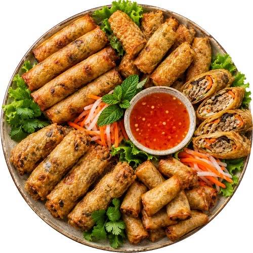 Wietnamski Papier Ryżowy Banh Trang Okrągły Do Głęboko Smażonych Sajgonek 22cm 400g ROYAL ORIENT