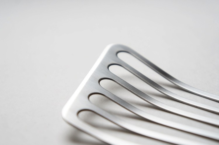 Global Japońska Łopatka Cedzakowa Szeroka Stal Nierdzewna GS-27