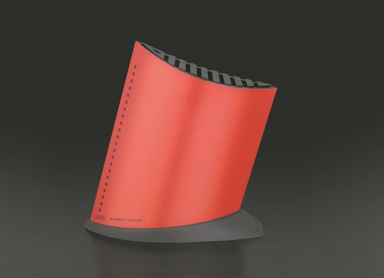 Global Japoński Czerwony Blok Na 9 Noży Duży w Kształcie Żaglowca GKB-52CR