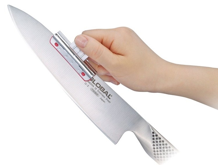 Global MinoSharp Japońskie Klipsy Do Ostrzenia Noży Ułatwiające 2 Sztuki