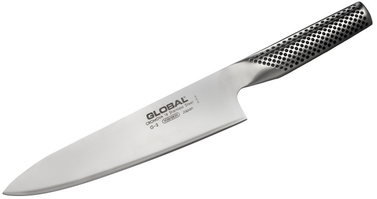 Global Japoński Ostry Nóż Kuchenny Szefa Kuchni Chef's Knife 56HRC 20cm G-2