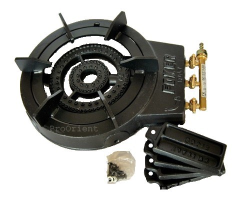 Taboret Palnik Gazowy Pod Woka Włoski Gaz Propan Butan 9,2 KW FOKER