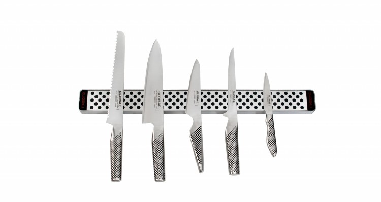 Global Japońska Listwa Magnetyczna Kropkowana 51cm Przechowanie Noży G-4251