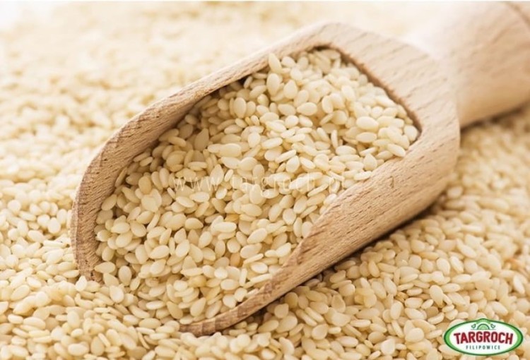 Sezam Biały Do Sushi Ziarna Sezamu Białego Naturalne 1000g 1kg TARGROCH