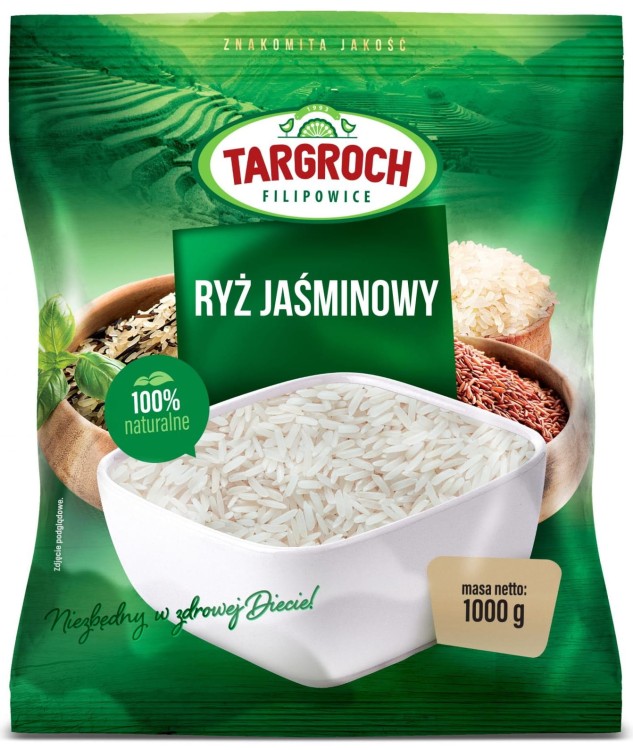 Ryż Jaśminowy 1kg TARGROCH