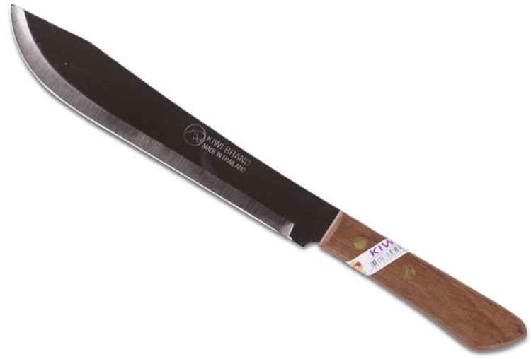 Długi Ostry Nóż Do Mięsa Mała Maczeta Stal Nierdzewna 32,5cm KIWI