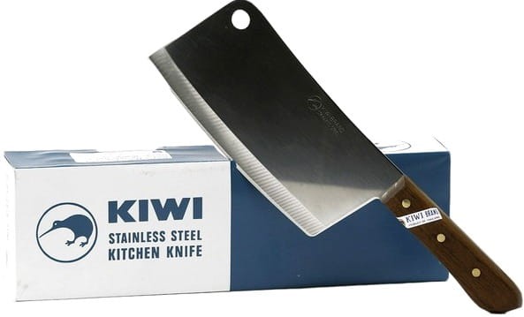 Tajski Bardzo Ostry Nóż Ciężki Solidny Tasak Szefa Kuchni 32cm KIWI