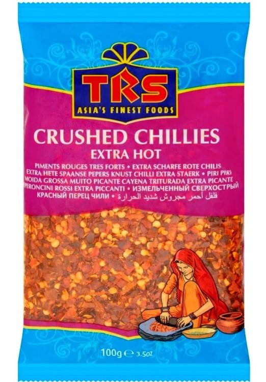 Suszone Kruszone Płatki Papryczki Chili Chilli Extra Hot Chillies 100g TRS