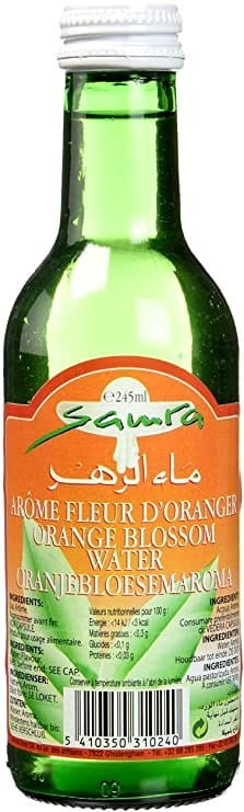 Woda z Kwiatów Pomarańczy Pomarańczowa Aromat 245ml SAMRA