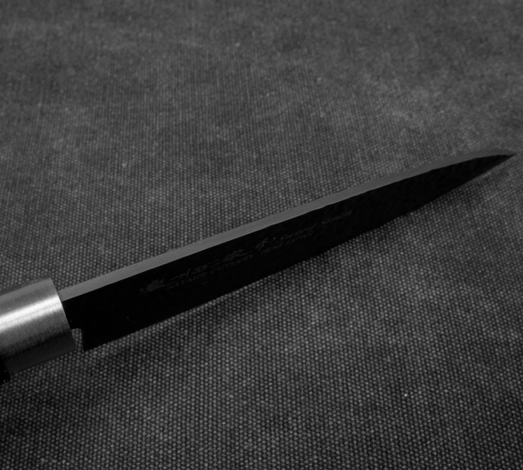 Satake Sword Smith Black Japoński Nóż Kuchenny Deba Do Filetowania 16cm