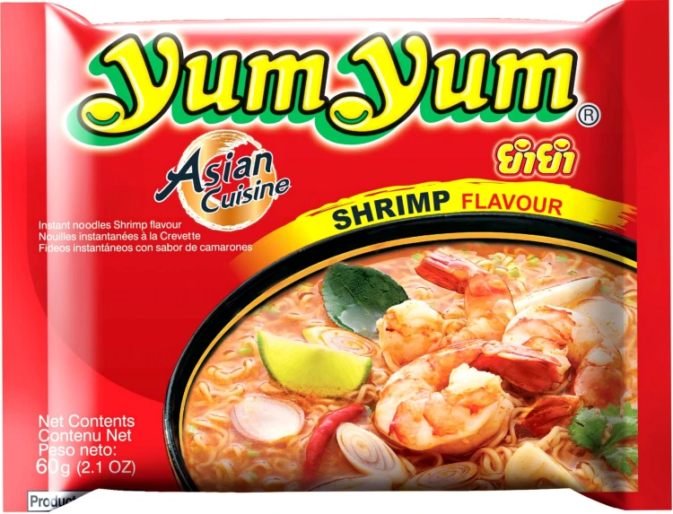 Tajska Zupka Błyskawiczna Makaron Instant Krewetka 60g YUM YUM