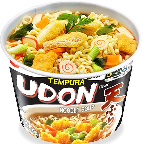 Koreańska Zupka Błyskawiczna Instant Tempura Udon Kubek Cup 111g NONGSHIM