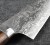 Takeshi Saji R2 Diamond Nóż Ręcznie Kuty Santoku 18cm