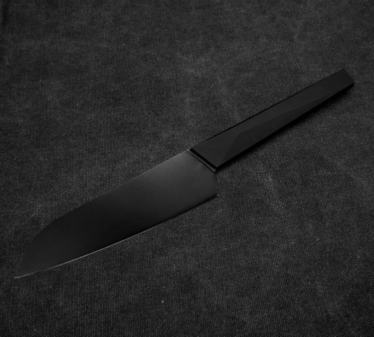 Satake Black Japoński Ostry Nóż Kuchenny Santoku Do Warzyw 56-58 HRC 17cm