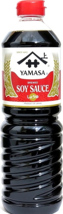 Japoński Sos Sojowy Do Sushi i Sashimi Jakość PREMIUM 1 Litr YAMASA