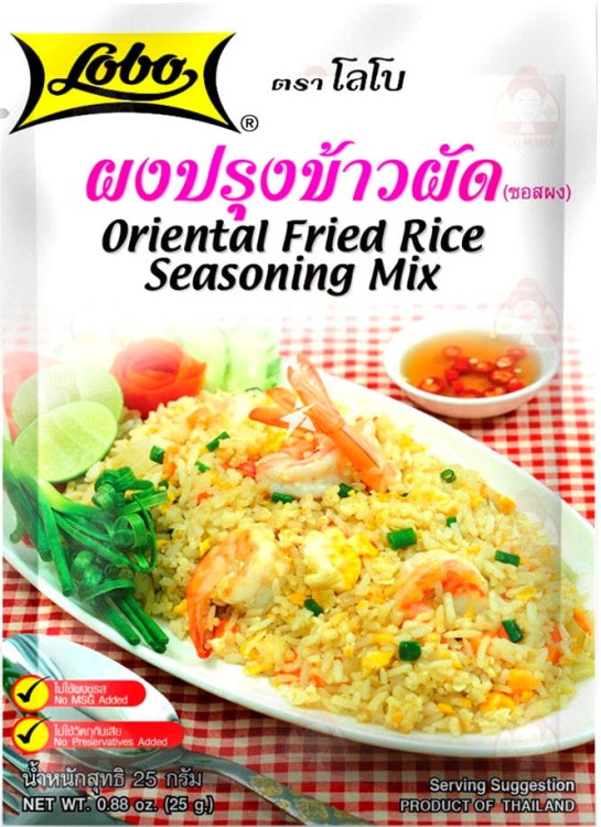 Tajska Przyprawa Do Orientalnego Smażonego Ryżu Stir Fry 25g LOBO