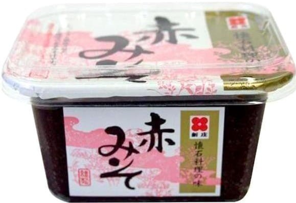 Japońska Pasta z Fermentowanej Soi Do Zupy Miso Ciemna 300g SHINJYO