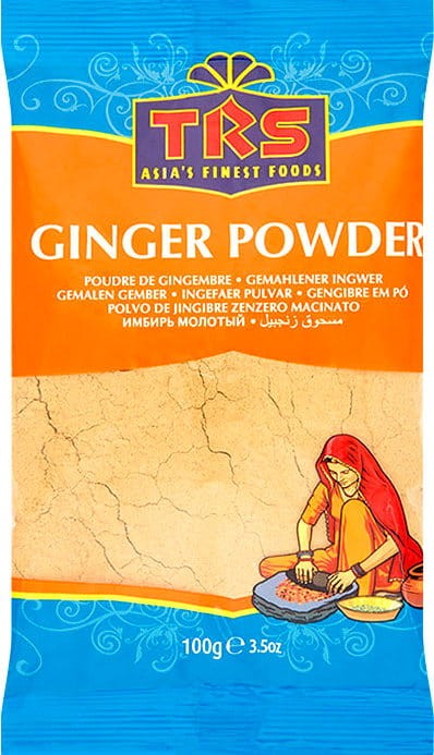 Indyjska Aromatyczna Mielona Przyprawa Imbir w Proszku Świeży i Ostry Smak 100g TRS