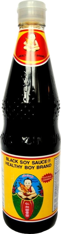 Tajski Sos Sojowy CIEMNY Formuła B Intensywny Jakość Premium 700ml HEALTHY BOY BRAND