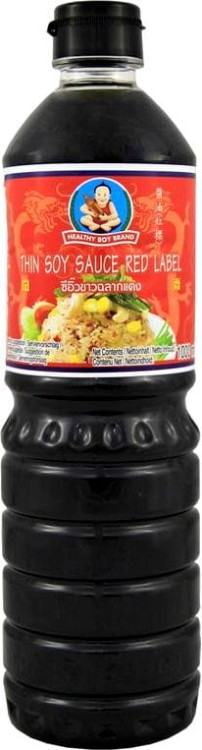 Tajski Sos Sojowy Jasny Jakość Premium Red Label 1 Litr 1000ml HEALTHY BOY BRAND