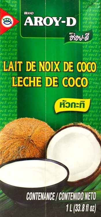 Mleko Mleczko Kokosowe z Kokosa w Kartonie Indonezja 1000ml 1L AROY-D