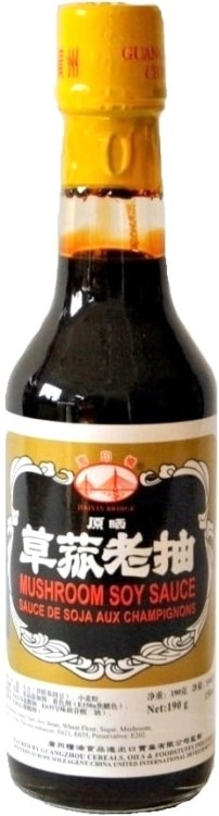 Chiński Sos Sojowy Grzybowy Do Potraw i Marynat 150ml HAIYIN BRIDGE