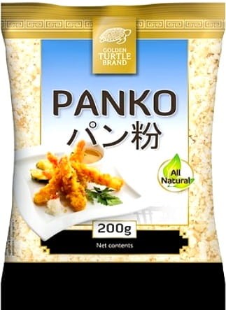 Chrupiąca Panierka Panko Do Mięsa i Krewetek Bułka Tarta Typu Japońskiego 200g GOLDEN TURTLE BRAND