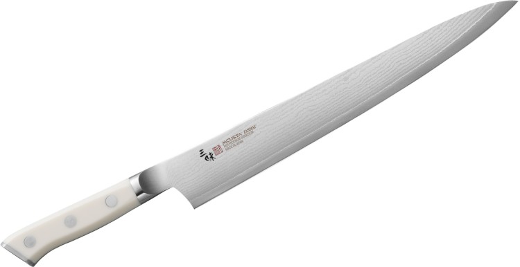 Mcusta Zanmai Classic Damascus VG-10 Corian Japoński Nóż Sujihiki 27cm