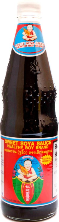 Tajski SŁODKI Sos Sojowy Gęsty Naturalnie Warzony 700ml HEALTHY BOY BRAND