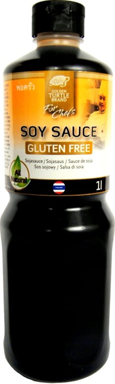 Tajski Sos Sojowy GLUTEN FREE Dieta Bezglutenowa Bezglutenowy 1 Litr 1000ml GOLDEN TURTLE BRAND