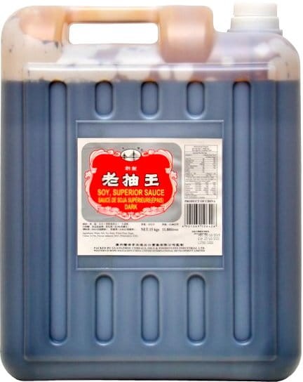 Chiński Sos Sojowy Ciemny Gastronomiczny Kanister Duży 15kg HAIYIN BRIDGE