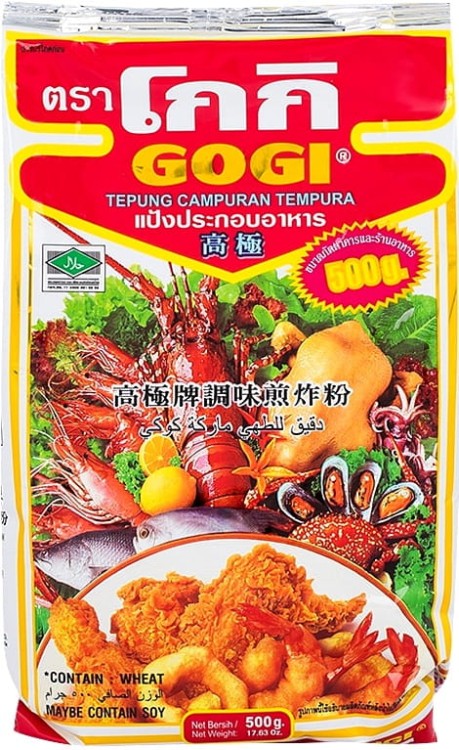 Chrupiąca Panierka Mąka Do Krewetek i Warzyw Tempura 500g GOGI