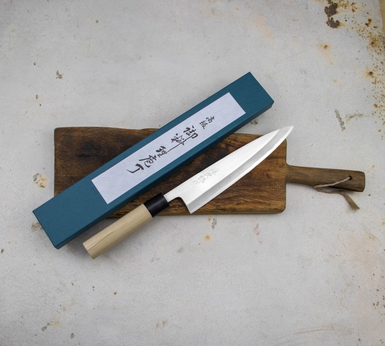 Tojiro Shirogami Japoński Nóż Miroshi Deba 21cm