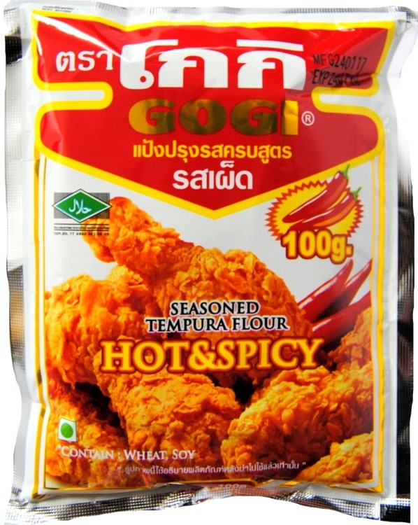 Mąka Panierka Tempura Do Kurczaka Jak z KFC Hot & Spicy 100g GOGI