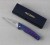 Mcusta Zanmai Katana VG-10 Blue/Purple Japoński Ostry Nóż Składany 8,5cm