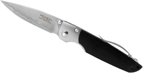 Mcusta Zanmai Mixture Black Paka SPG2 Japoński Nóż Kieszonkowy Składany 6cm