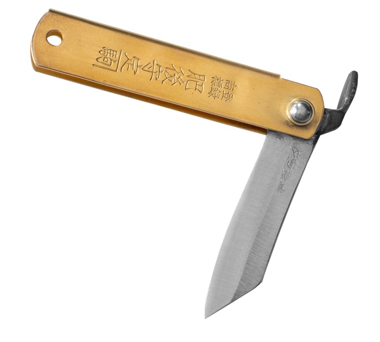 Nóż Kieszonkowy Aogami Higonokami Pocket Size Blue 55 mm