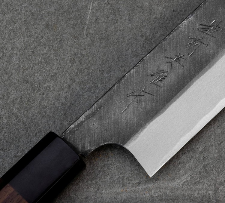 Hideo Kitaoka Shirogami Black Oktagon Nóż Usuba 16,5cm