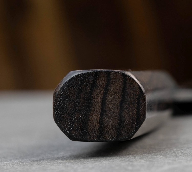 Hideo Kitaoka Shirogami Black Oktagon Nóż Usuba 16,5cm