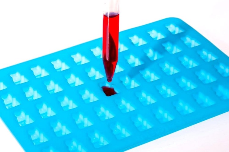 Foremka Silikonowa Miśki Misie Żelki Lód Żelatyna z Pipetą Dla Dzieci GADGET MASTER