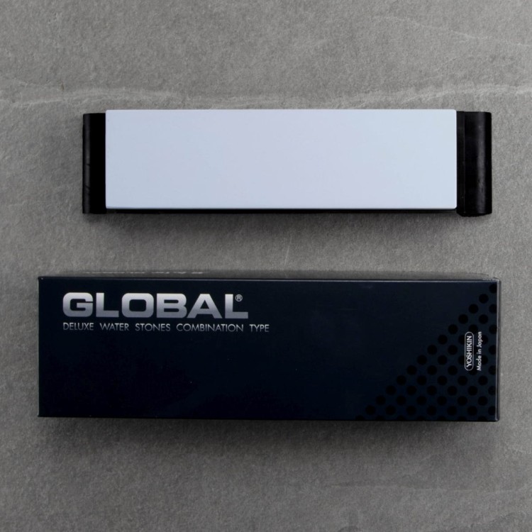 Global Japoński Kamień Do Ostrzenia Noży Ostrzałka Kamienna 240/1000 G1800S