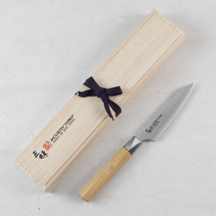 Mcusta Zanmai Beyond Aogami Super Japoński Nóż Kuchenny Uniwersalny 11cm