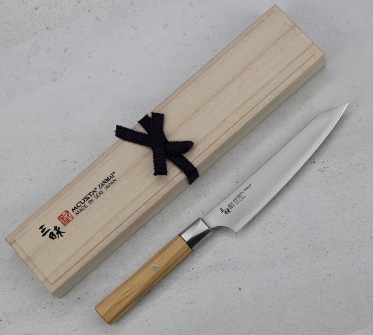 Mcusta Zanmai Beyond Aogami Super Japoński Nóż Kuchenny Uniwersalny 15cm