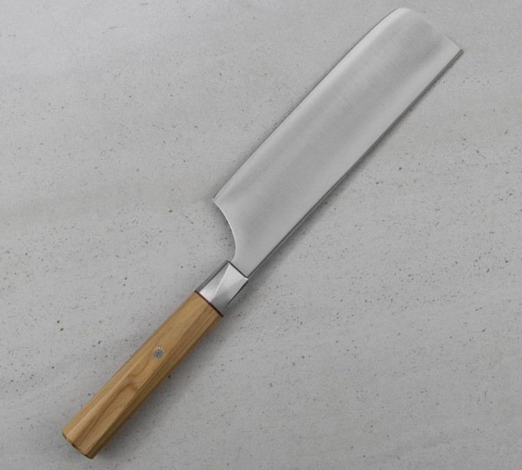 Mcusta Zanmai Beyond Aogami Super Japoński Nóż Tasak Nakiri Siekania 16,5cm