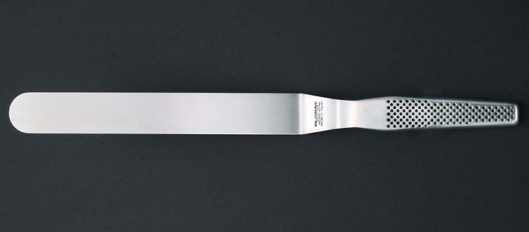 Global Japońska Kuchenna Szpatuła Do Gotowania Stal Nierdzewna 25cm GS-4210