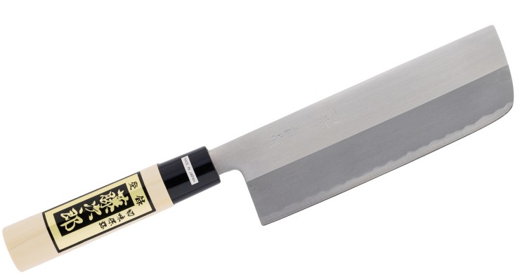 Tojiro Shirogami Nóż Nakiri Polerowany 16,5 cm