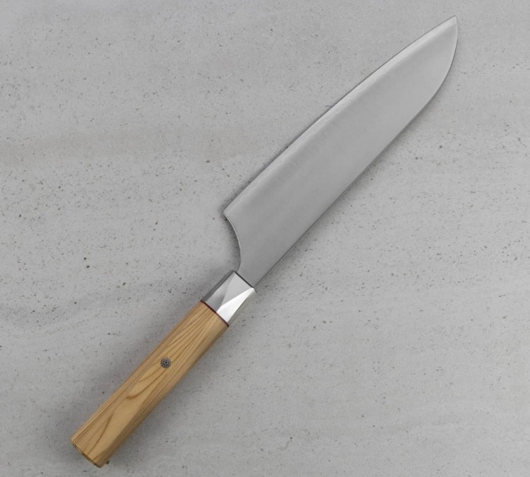 Mcusta Zanmai Beyond Aogami Super Japoński Nóż Santoku Do Warzyw 63HRC 18cm