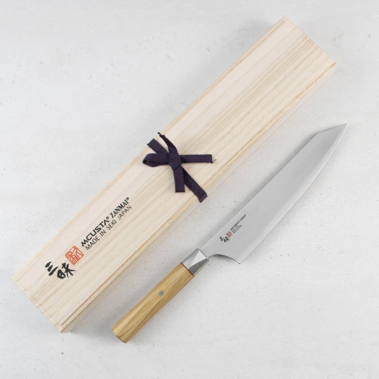 Mcusta Zanmai Beyond Aogami Super Japoński Nóż Kuchenny Szefa Kuchni 21cm